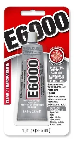 Pegamento E6000 1 Oz 29.5 Ml